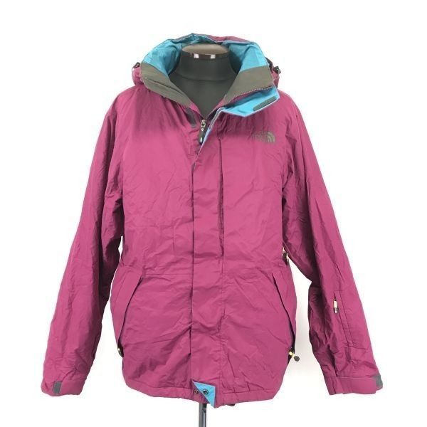 【高機能】US ノースフェイス HYVENT スノーボード ジャケット ピンク 高機能】US ノースフェイス HYVENT スノーボード ジャケット