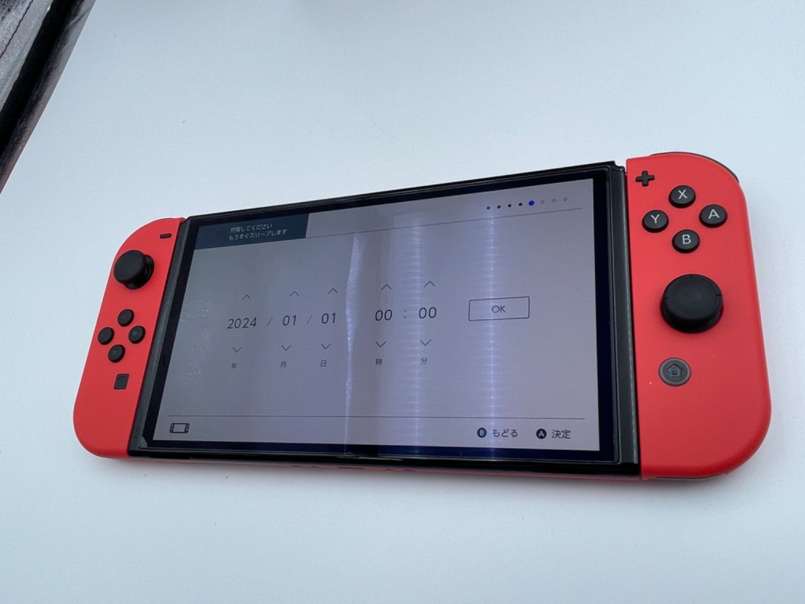 【美品】NintendoSwitch 有機EL マリオレッド