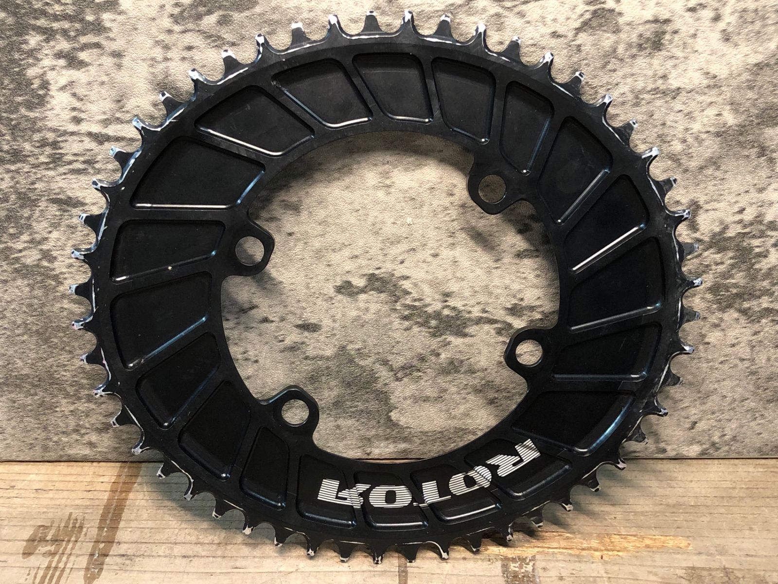 11速対応 楕円 ナローワイド 52T PCD130 チェーンリング 銀IV145 