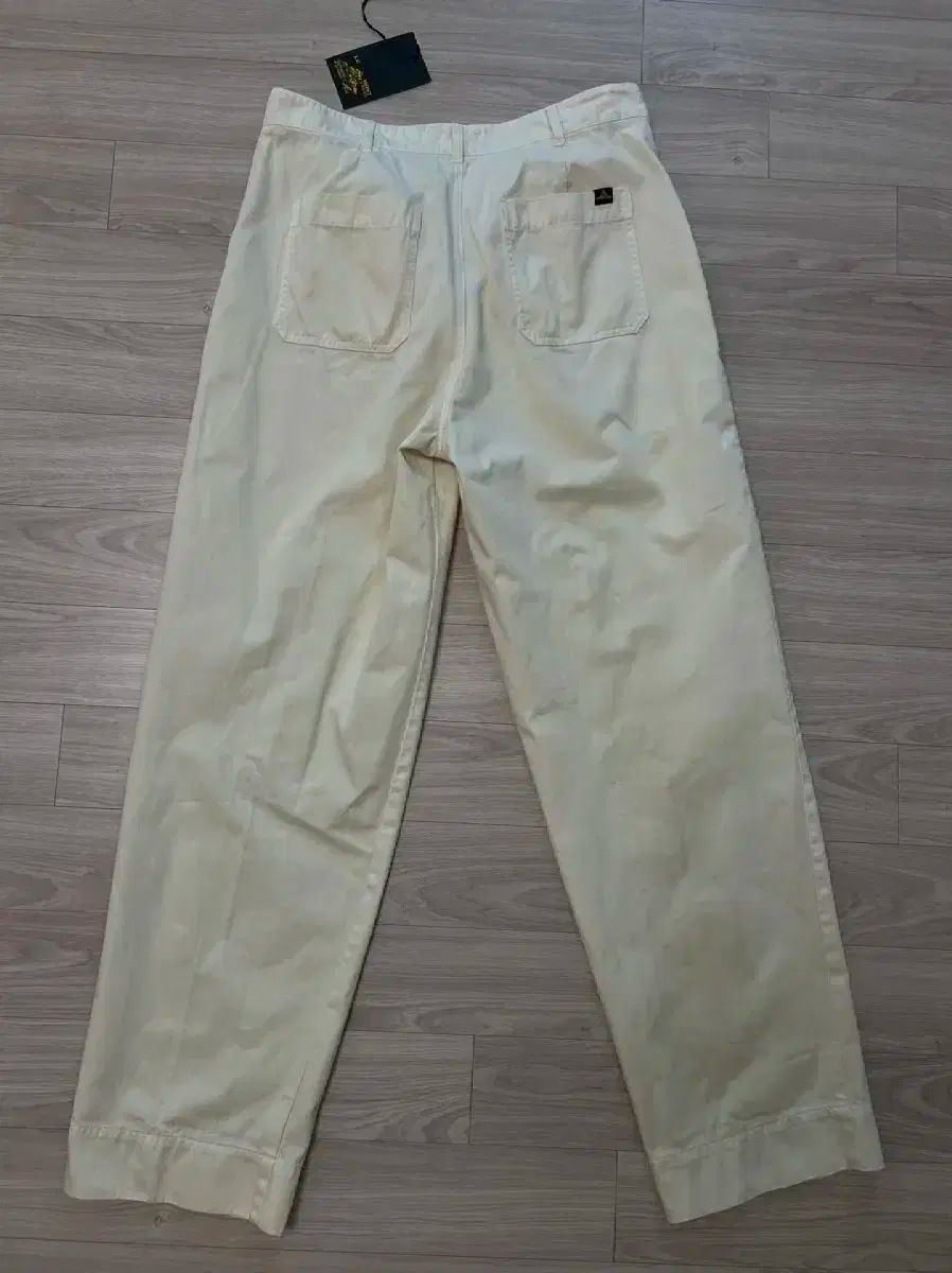 モンサンミッシェル チノパンツ アイボリー 40 32
