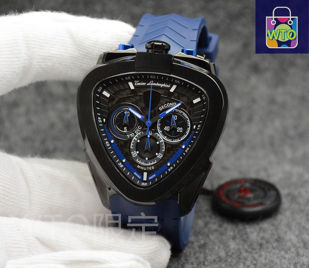 べ*ん様 ランボルギーニ メンズ腕時計【稼働品】 べ*ん様 ランボルギーニ メンズ腕時計【稼働品】 価格の割に機能性と