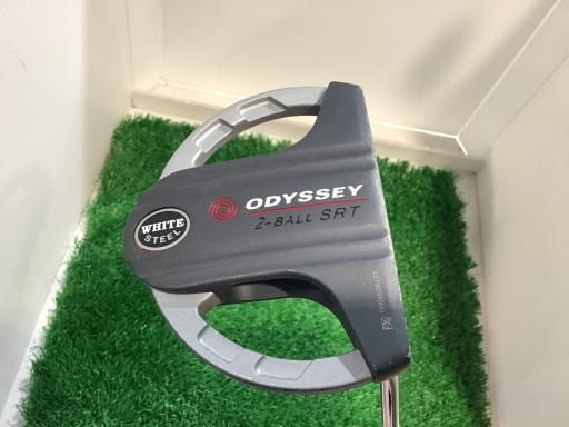 オデッセイ WHITE STEEL 2 ball SRT 32インチ パター PT スチール フレックスその他 メンズ 男性用 右利き 右用 Dランク ゴルフクラブ
