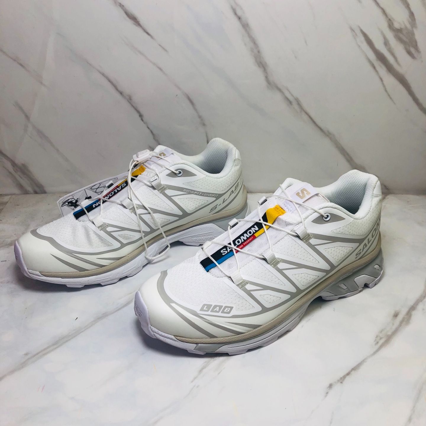 期間 の割引 SALOMON サロモン S-LAB XT-6 靴 ジョギング トレーニング メンズ レディー ランニングシューズ スニーカ スポーツ ホワイト