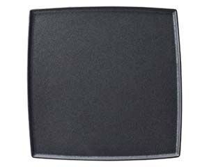 カ556-078 フィノブラック 25.5 cm スクエアープレート