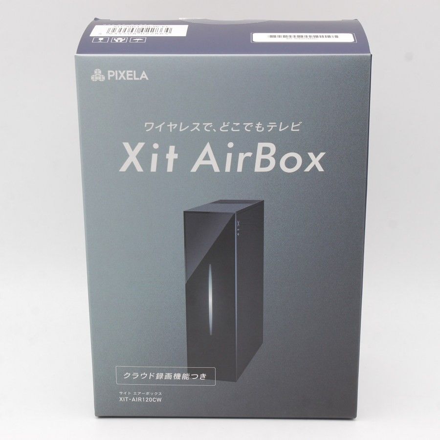 【新品未開封】PIXELA Xit AirBox XIT-AIR120CW ワイヤレステレビチューナー クラウド録画対応 ピクセラ 本体
