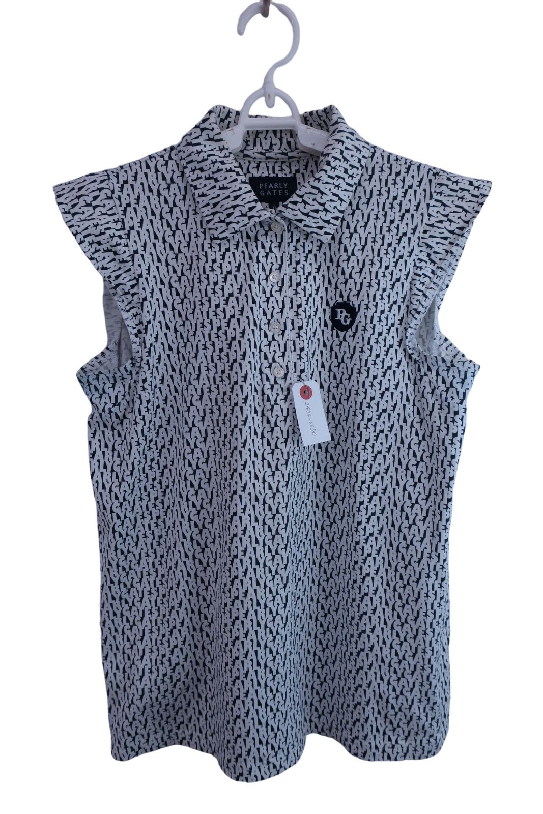 【新品未使用】PEARLY GATES パーリーゲイツ ポロシャツ 0 パーリーゲイツPEARLY GATES ポロシャツ0 半袖レディース