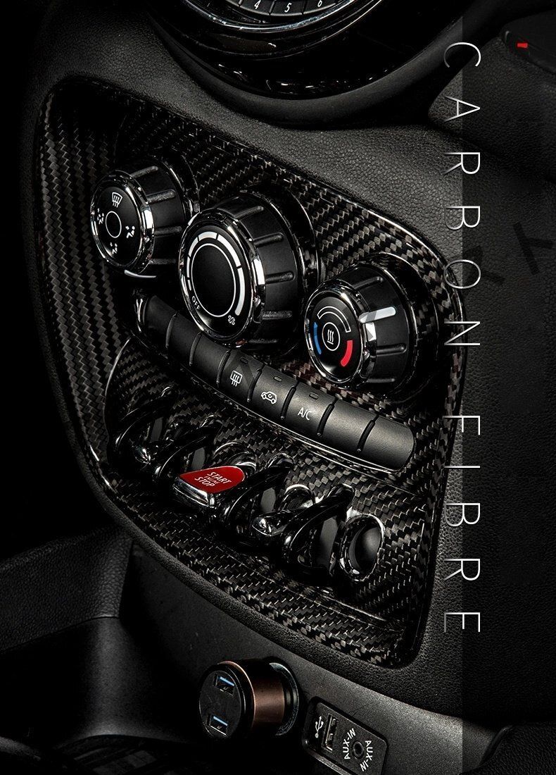 ドライカーボン製 2014～2020年式 MINIミニ クラブマン F54 エンジンスタートスイッチカバー ライタースイッチカバー 1枚YR人気注目 FFCRYSTALESIA_COM