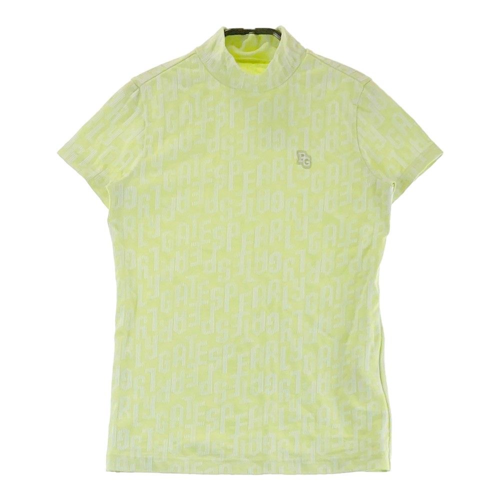 【PEARY GATES】パーリーゲイツ モックネックシャツ 【０】黄色️ サイズ：0 PEARLY GATES パーリーゲイツ 2024年モデル モックネック