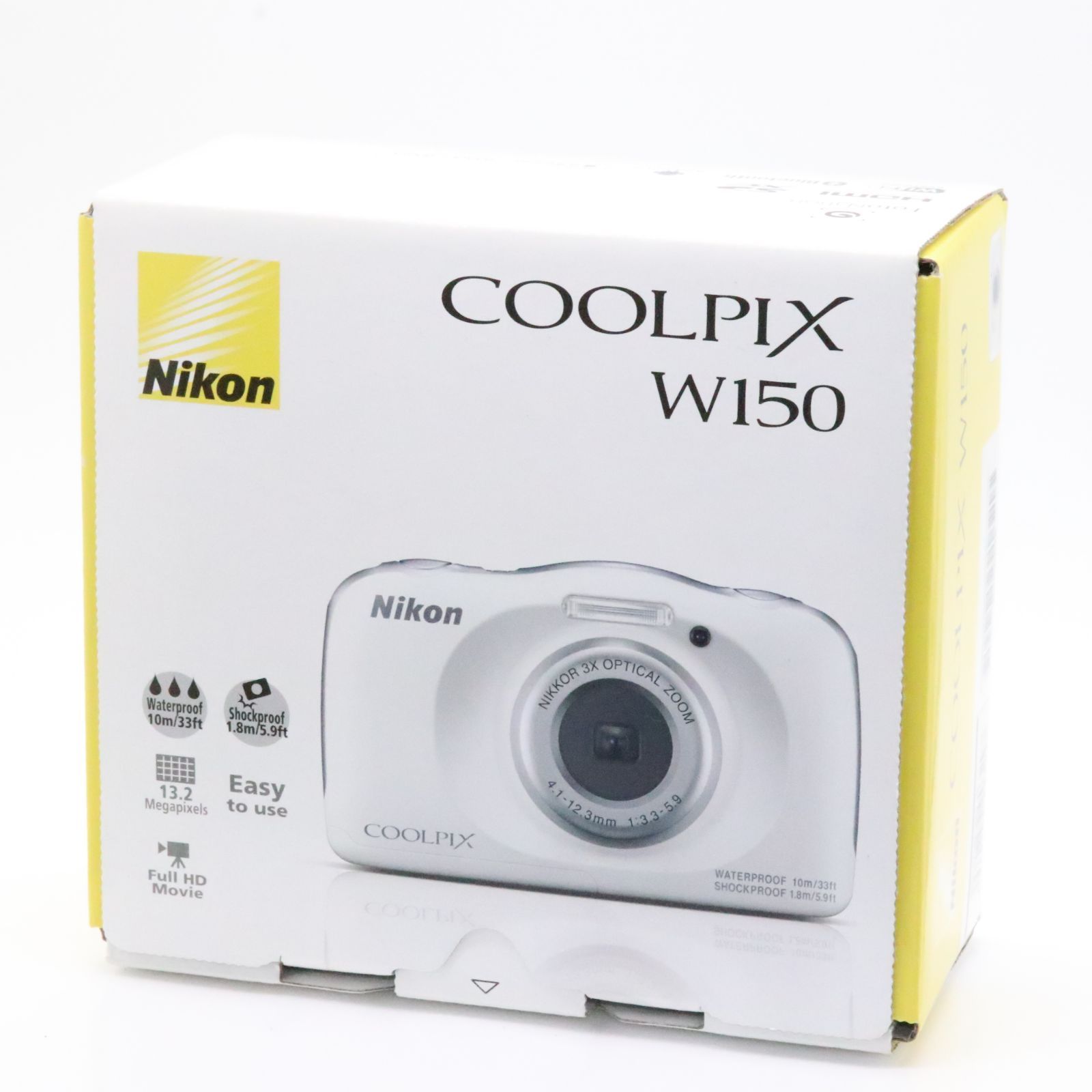 未使用品 Nikon デジタルカメラ COOLPIX W150 防水 W150WH クールピクス ホワイト