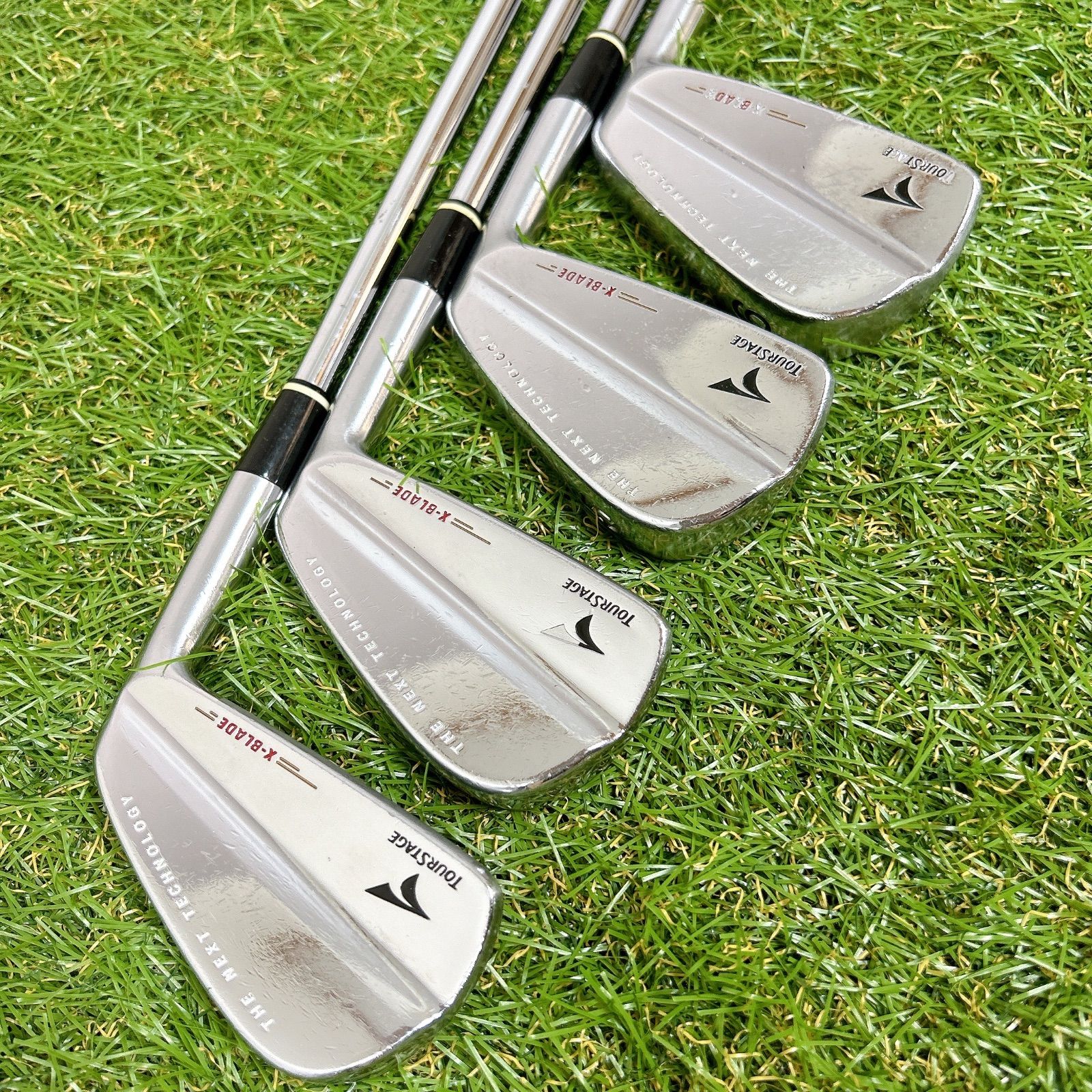 X-BLADE ツアーステージ メンズ ゴルフ アイアン　8本 S マッスル X-BLADE ツアーステージ メンズ ゴルフ アイアン 8本 S マッスル