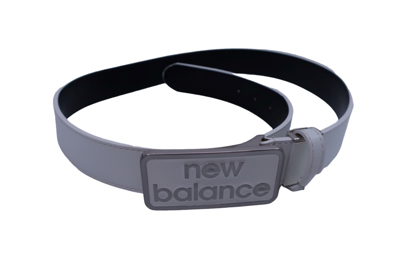 【美品】New Balance(ニューバランス) ベルト 白 メンズ ゴルフ用品 2402-0251