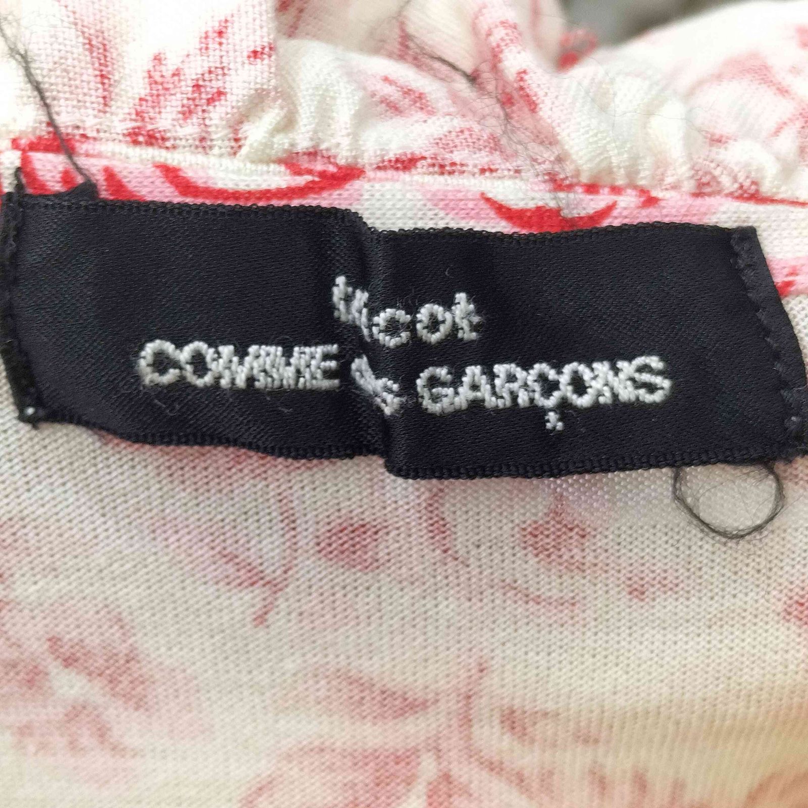 トリココムデギャルソン tricot COMME des GARCONS フリル花柄 S/S