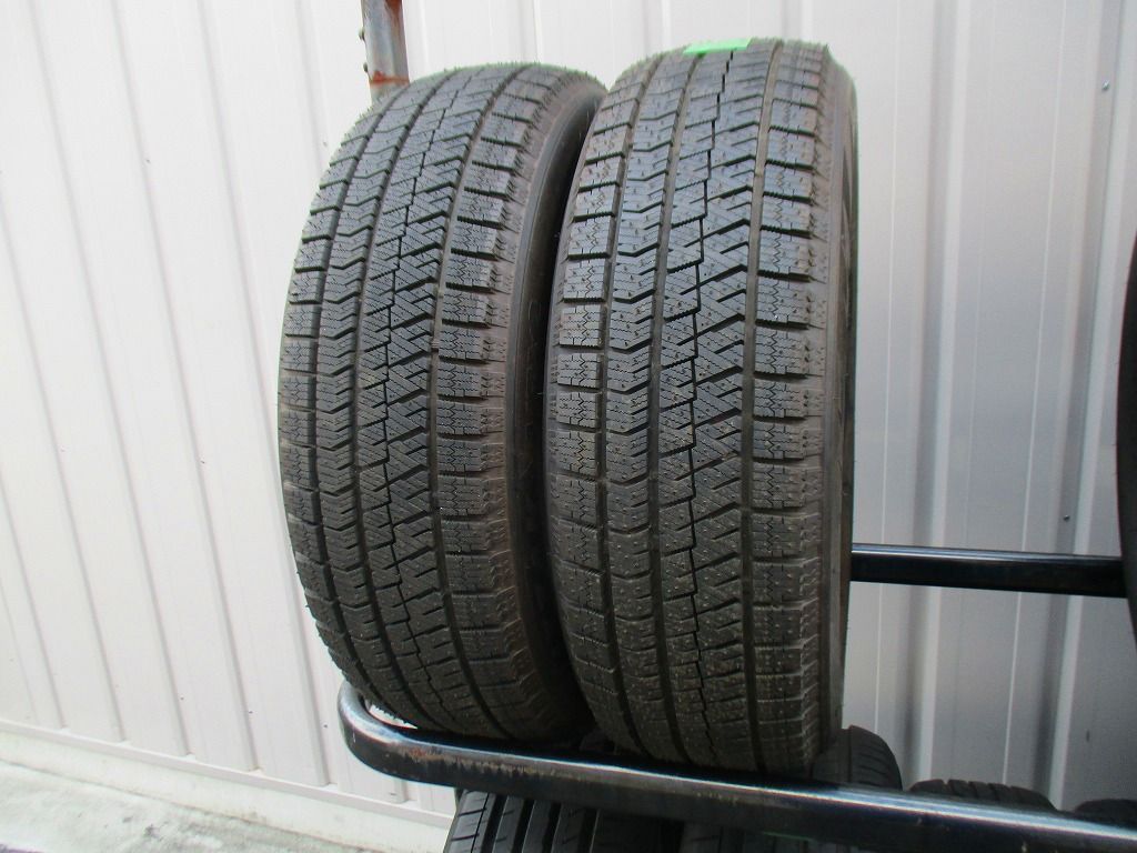 195|60R17 90Q ブリヂスン BLIZZAK VRX2 スタッドレス 2019年製 2本 送料込 T61030825 インボイス領収書発行