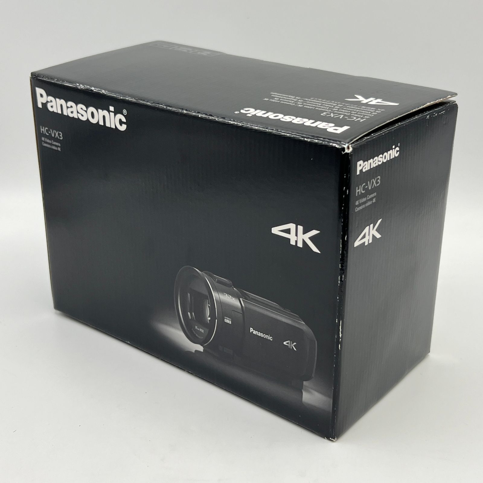 新品】パナソニック HC-VX3-K レザーブラック デジタル 4K