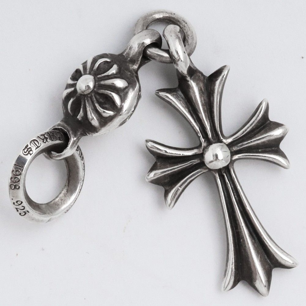 極美品 Chrome Hearts クロムハーツ タイニー クロス ブレスレット