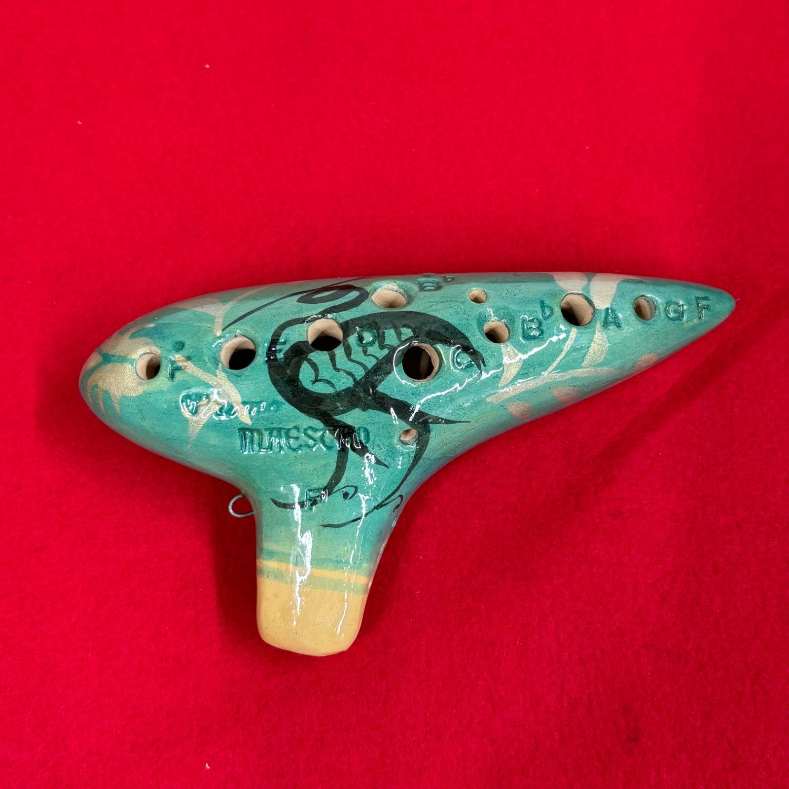 マエストロ プリマ オカリナ 陶器製 楽器 ヴィンテージ