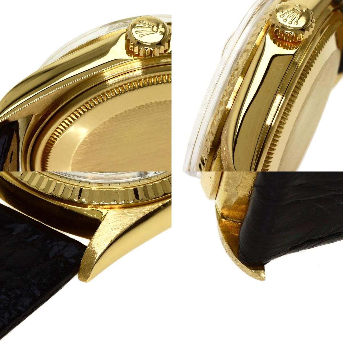 ROLEX 1803 デイデイト メーカーコンプリート 1969年製 腕時計 K18YG クロコダイル メンズ