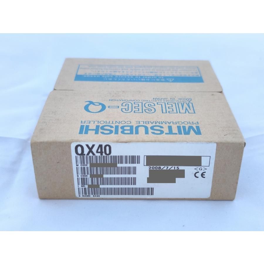インボイス対応 (未開封品) 中古か未使用か不明 三菱 シーケンサ QX40