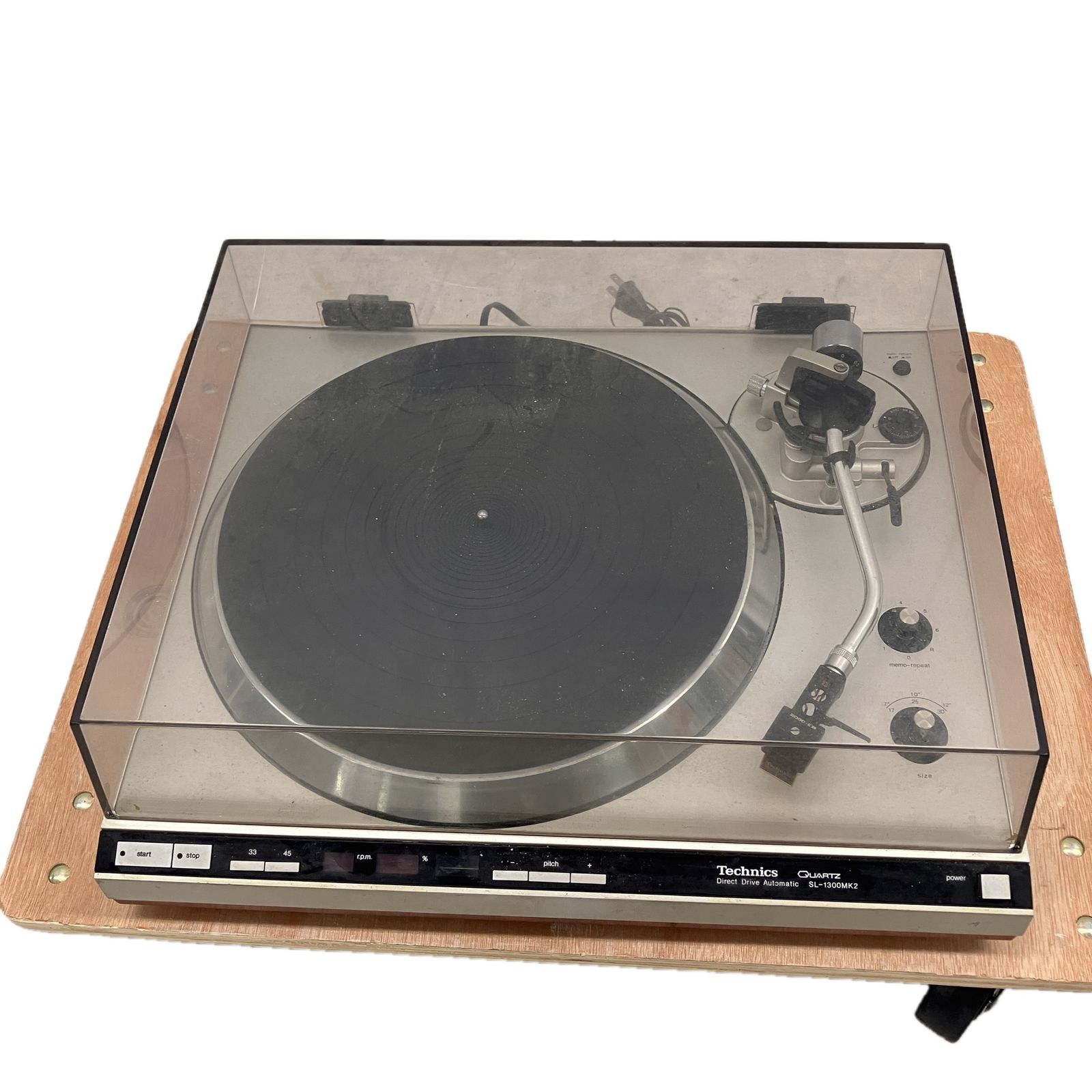 テクニクス フルオートレコードプレーヤー