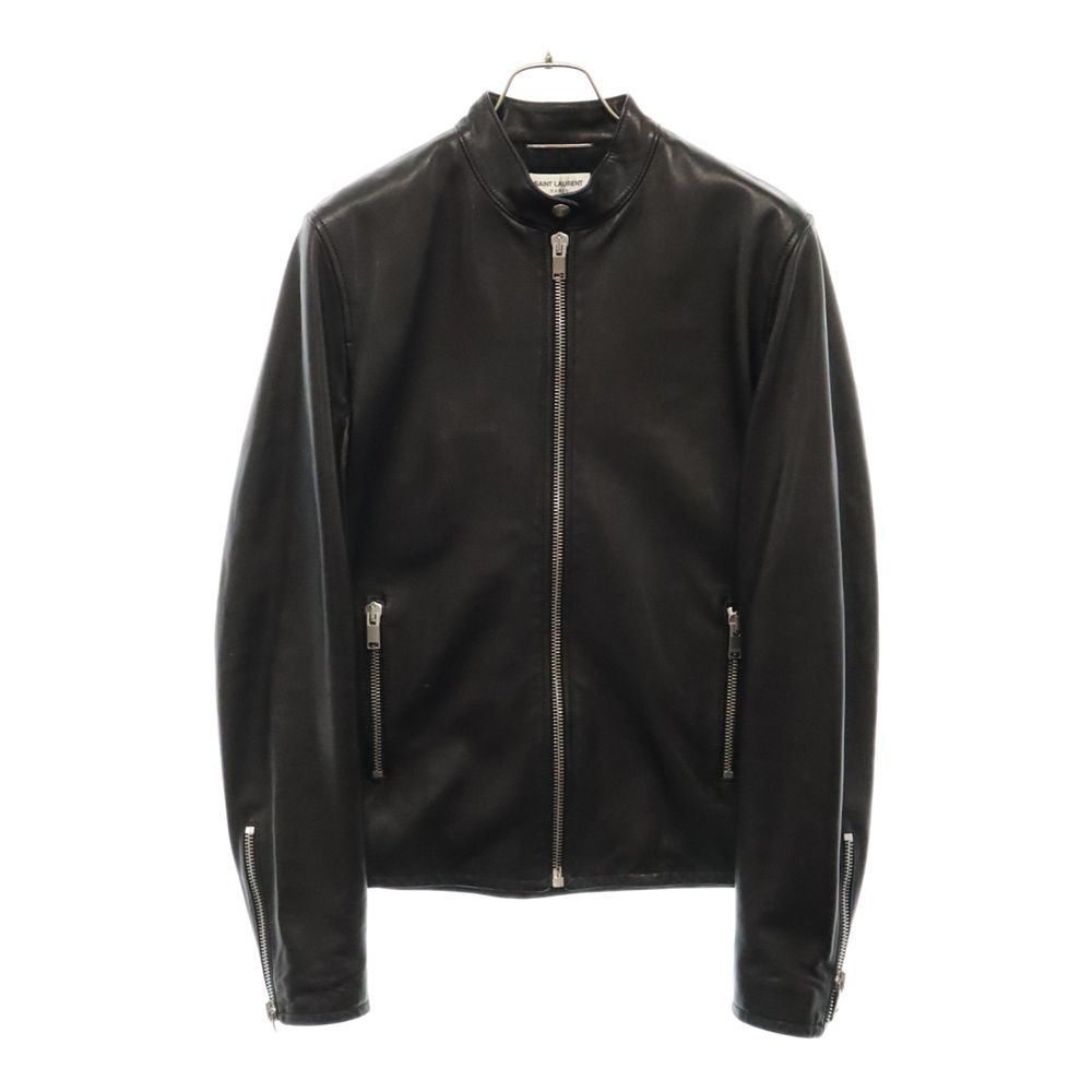 SAINT LAURENT PARIS キースレーサー　レザーライダース　44 SAINT LAURENT PARIS キースレーサーレザーライダース44
