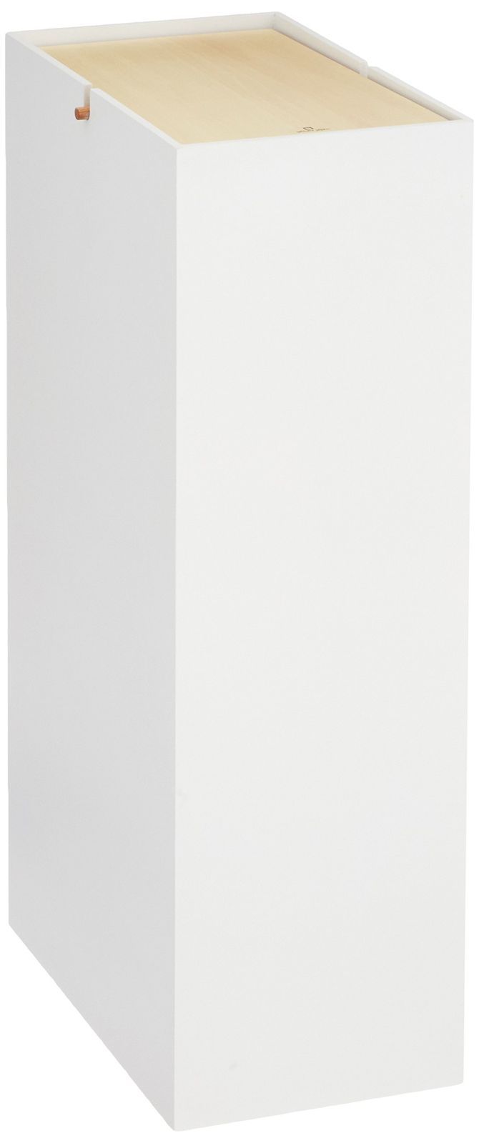 【新着商品】袋掛け付ダストボックス ノッポ ゴミ箱 NOPPO 20L ホワイト ヤマト工芸 YK08-106 日本製