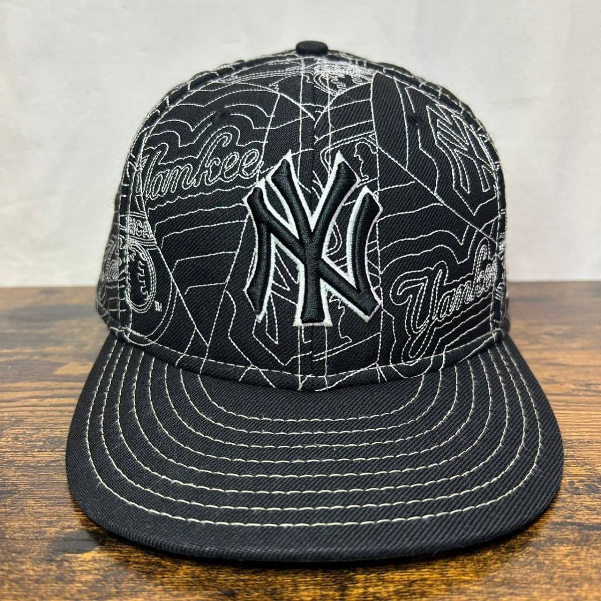 A-46 ニューエラ 59FIFTY NY・ヤンキース ヴィンテージ レア970-