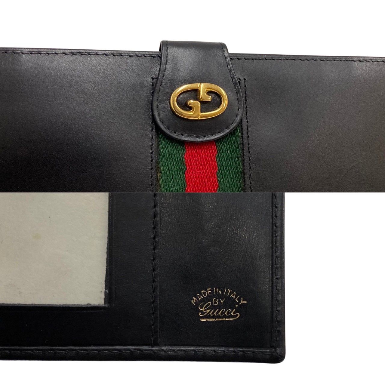極 美品 GUCCI グッチ オールドグッチ ヴィンテージ シェリーライン GG 