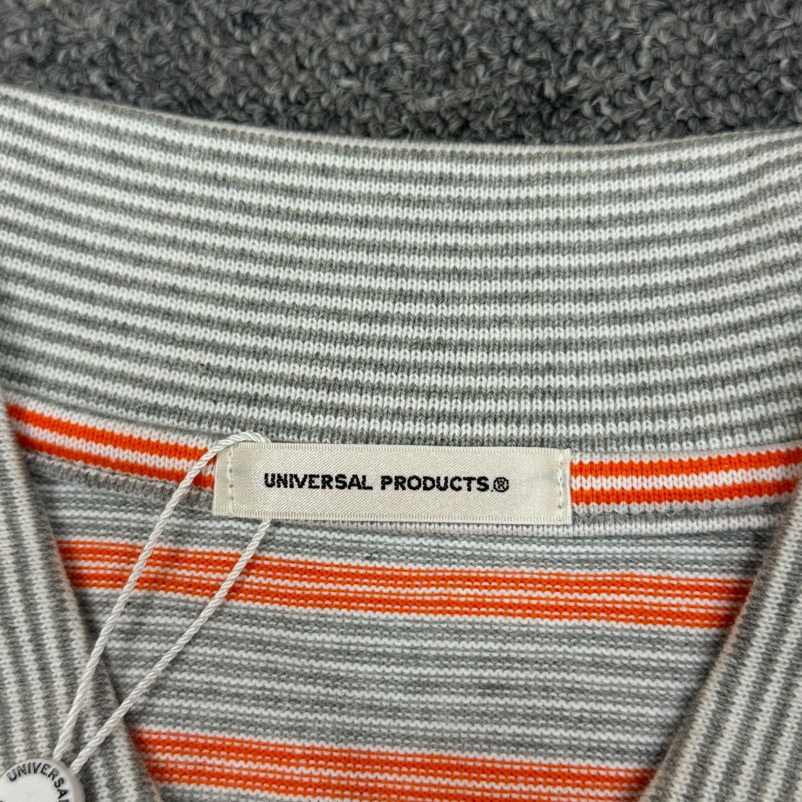 定価20900円 新品 UNIVERSAL PRODUCTS MULTI BORDER S/S POLO マルチ
