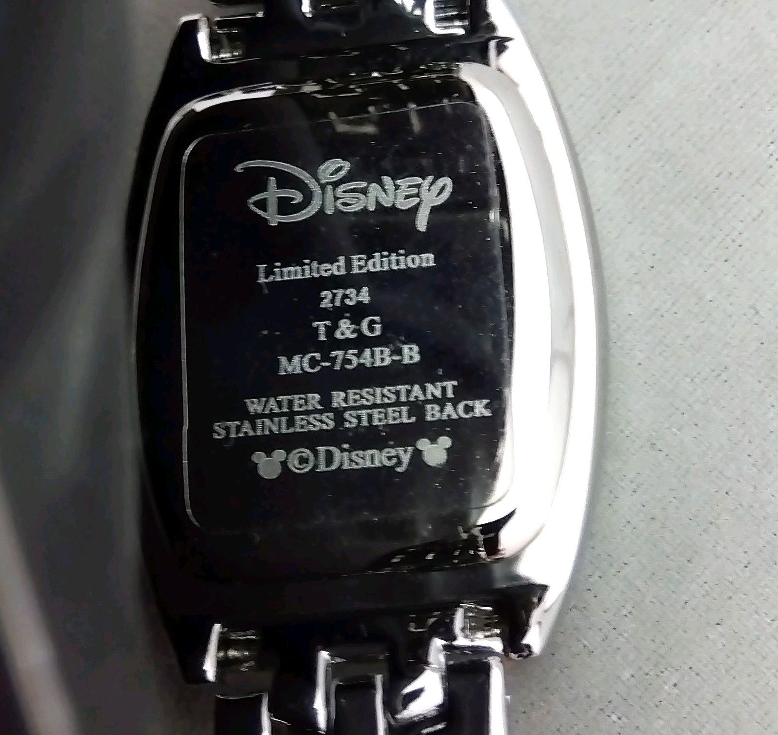 Disneyミッキーマウス 腕時計&ブレスレット MC-754B（手巻き式