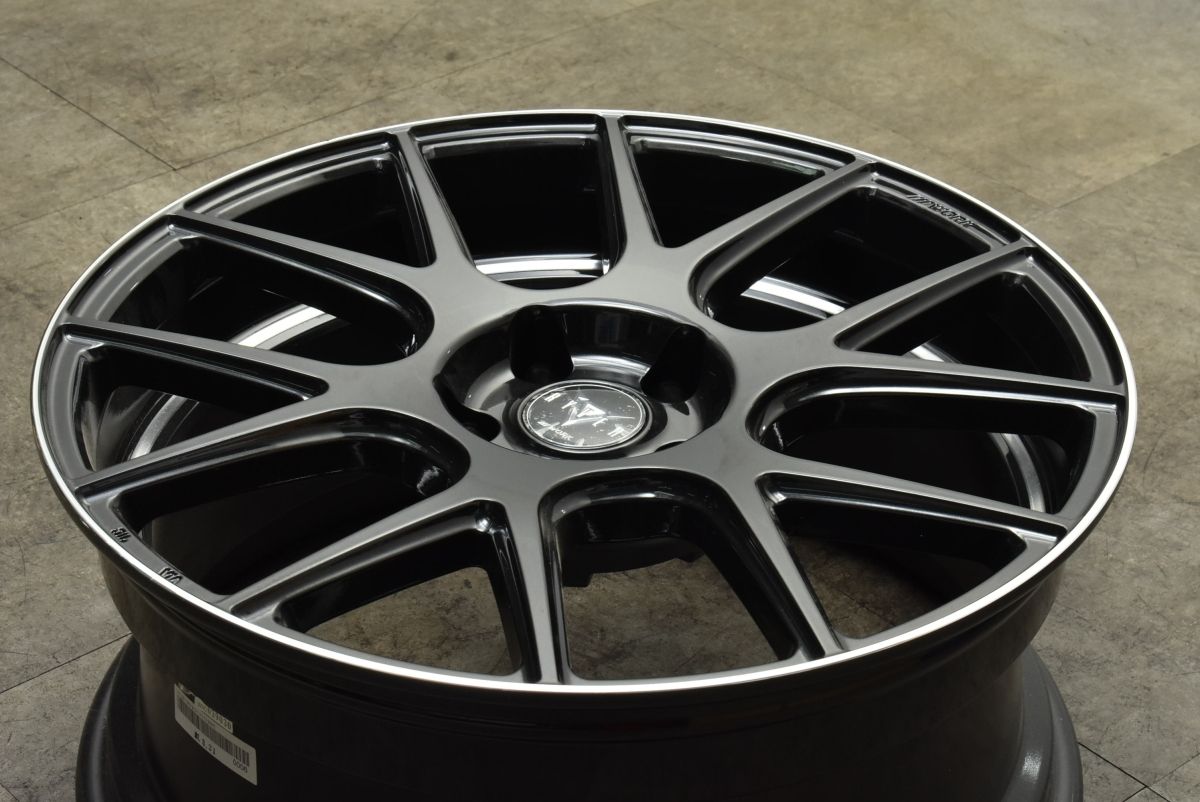 【未使用品 美品】WORK RYVER M006 19in 8.5J+38 PCD114.3 1本 アルファード ヴェルファイア ハリアー ...