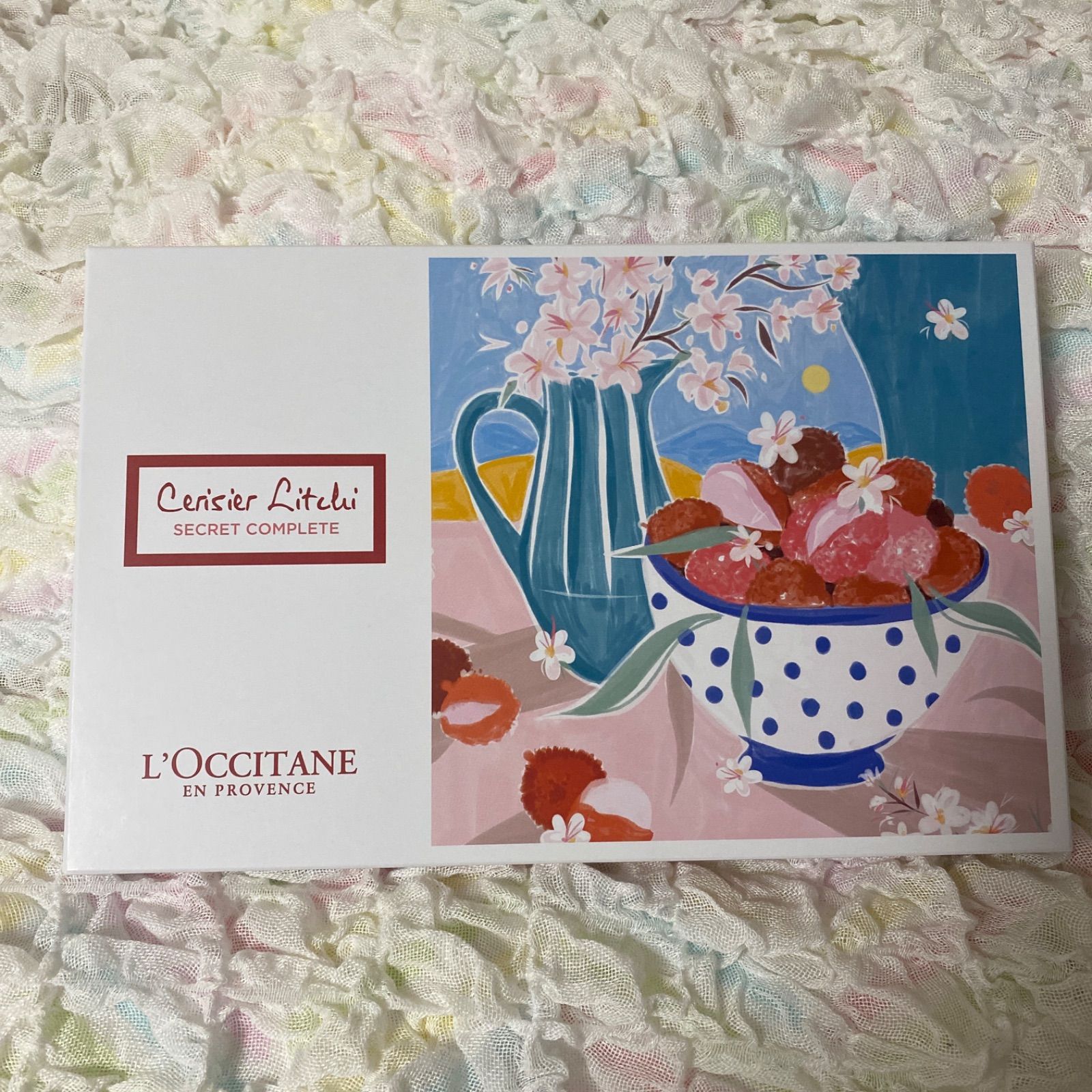L'OCCITANE チェリーライチ シークレット コンプリート L'Occitane チェリーライチ シークレットコンプリート 数量限定