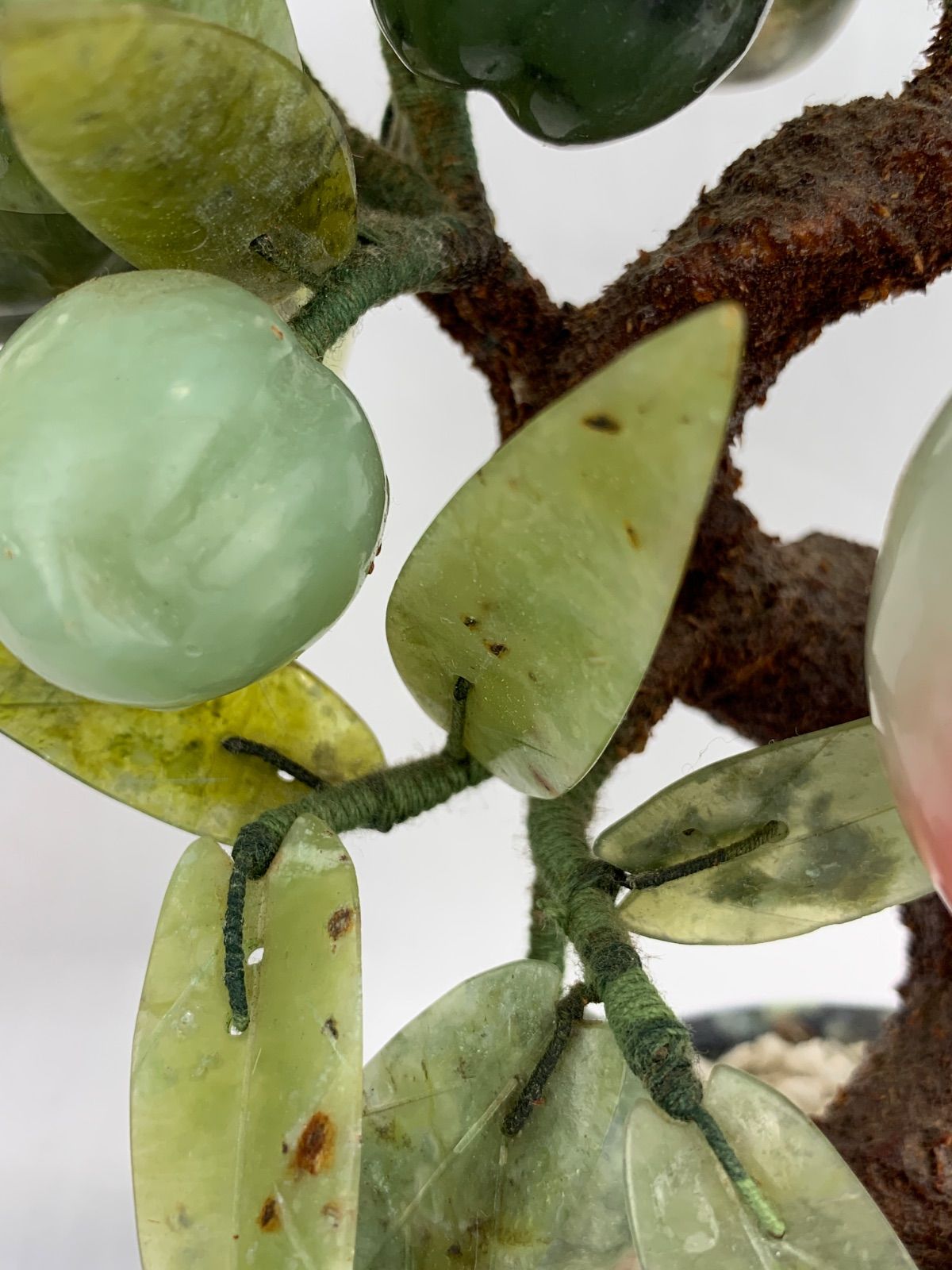 1262.中国美術、玉石盆栽、置物 - メルカリ