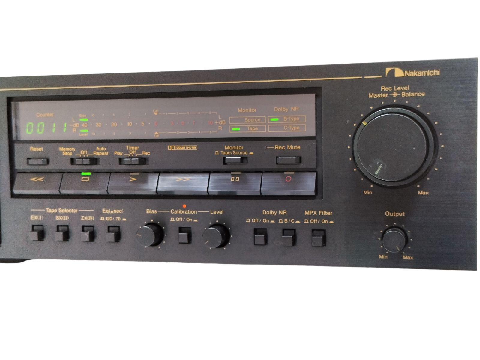 1989年希少⭐高級カセットデッキ】日本製 MADE IN JAPAN Nakamichi