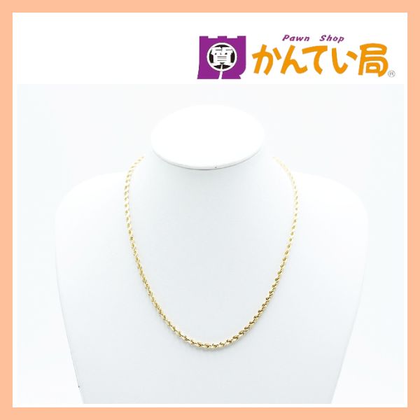 早い者勝ち】avalanche 10k ロープネックレスチェーン長さ50cm 10K