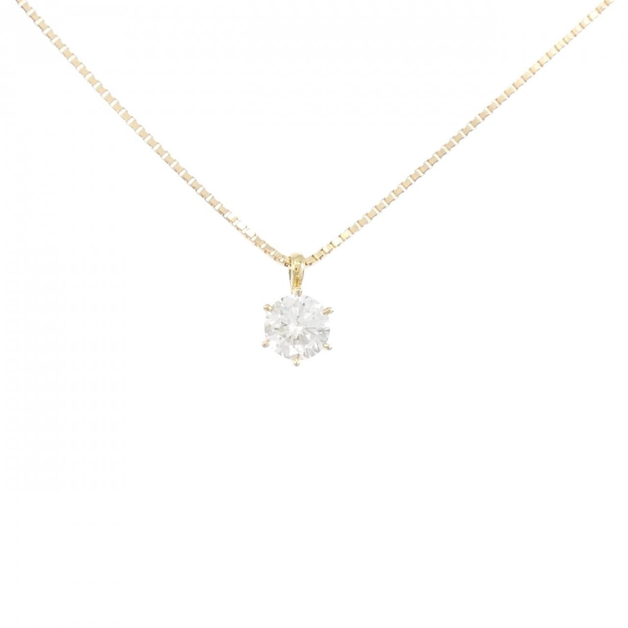 新品】K18YG ダイヤモンド ネックレス 0.347CT G SI2 VG - メルカリ 