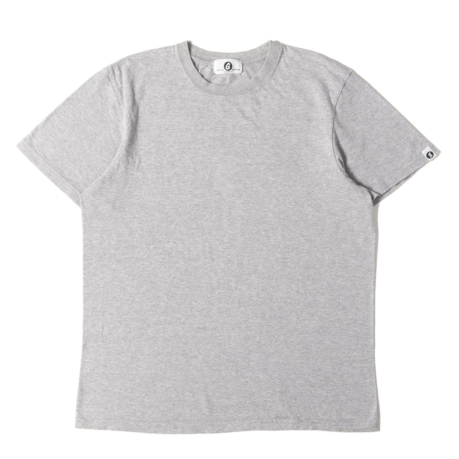 GOOD ENOUGH グッドイナフ Tシャツ サイズ:3 / サークルGロゴ クルーネック Tシャツ / ヘザーグレー / トップス カットソー 半袖【メンズ】【中古】