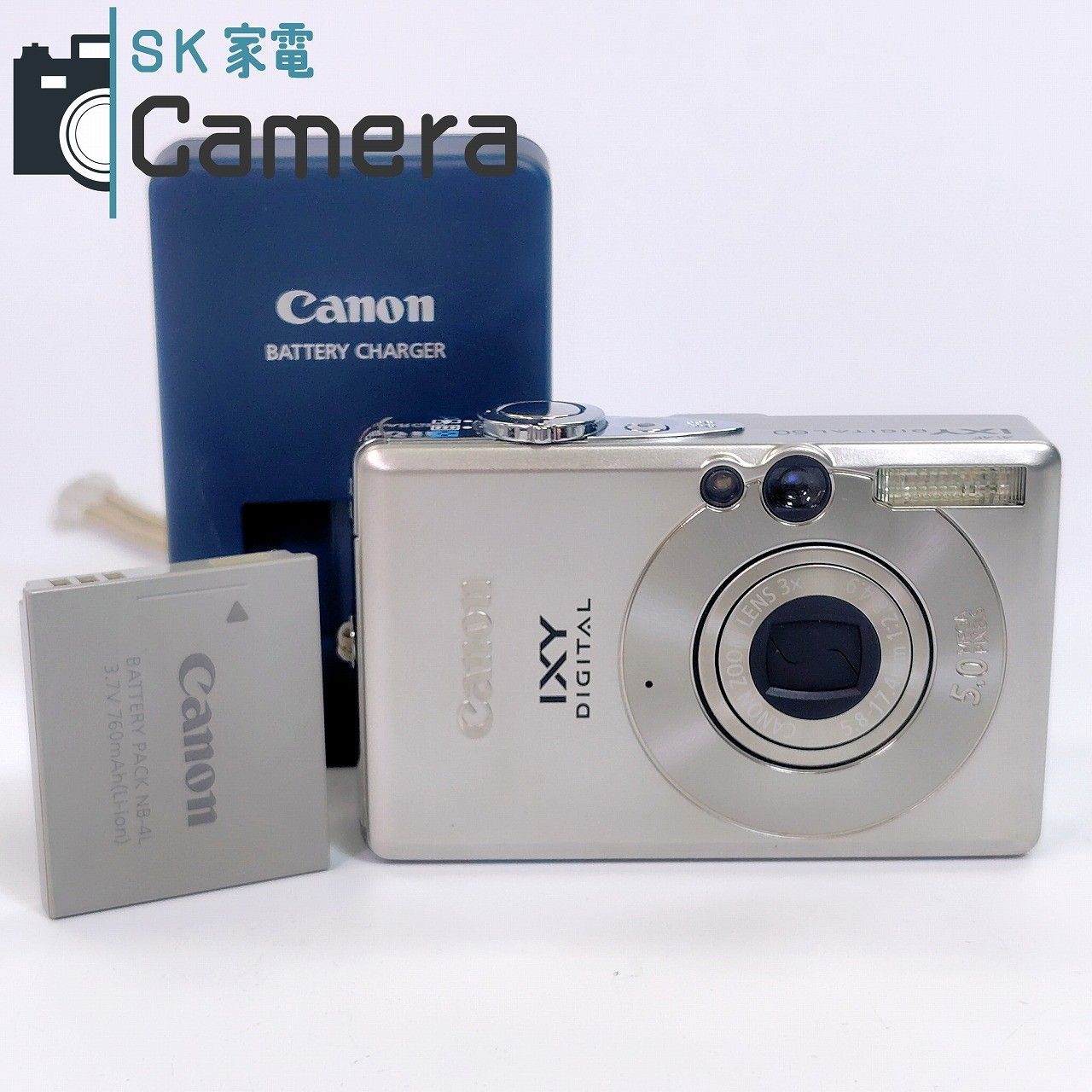 美品 動作確認済 Canon キャノン IXY DIGITAL60 PC1158 IXY DIGITAL 60 - キヤノンカメラミュージアム