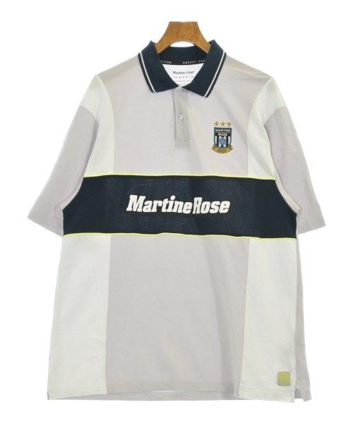MARTINE ROSE ブラック ポロシャツ 29537979_58562246_1000.jpg