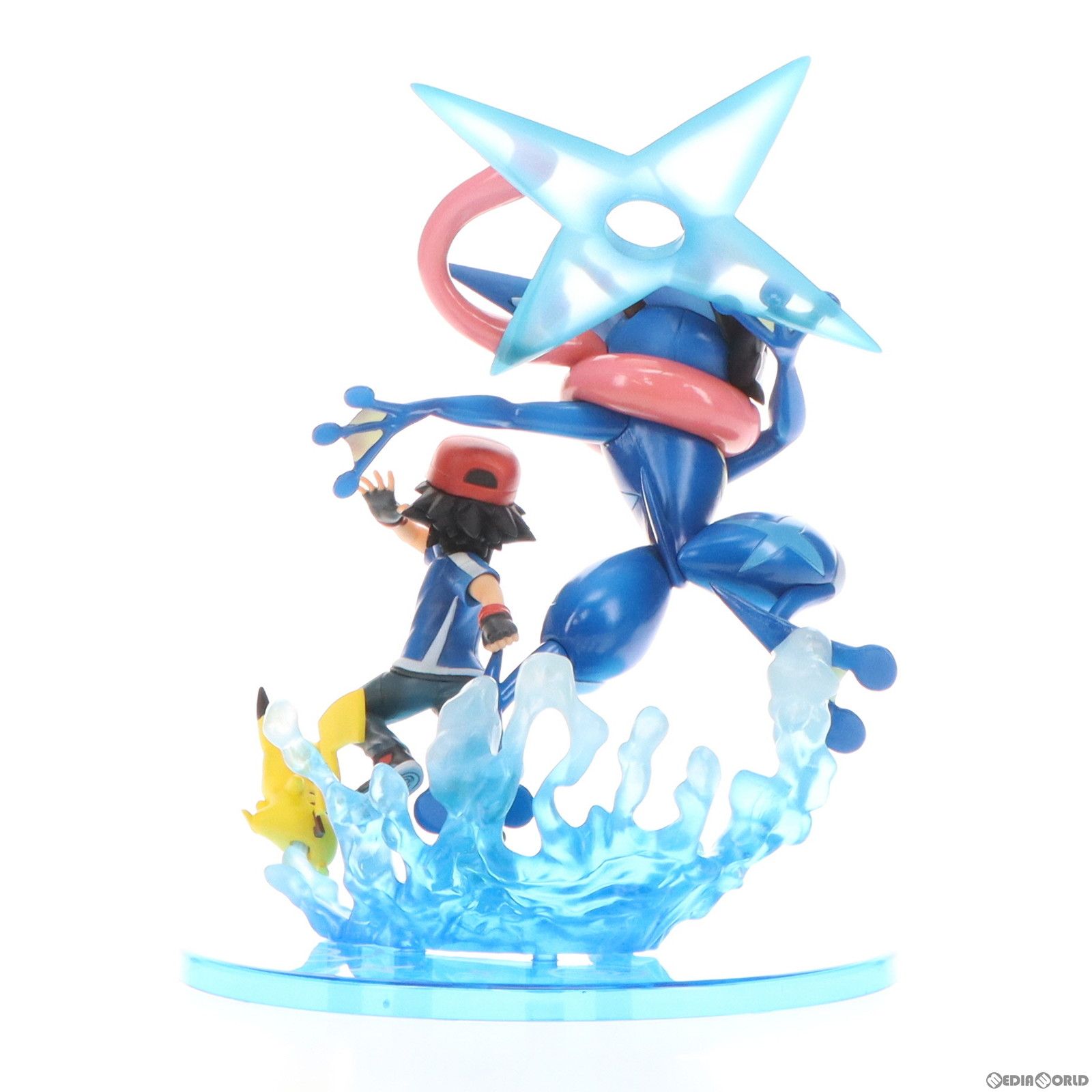 サトシ＆サトシゲッコウガ　ポケットモンスター　メガハウス　フィギュア サトシ＆サトシゲッコウガ ポケットモンスター メガハウス
