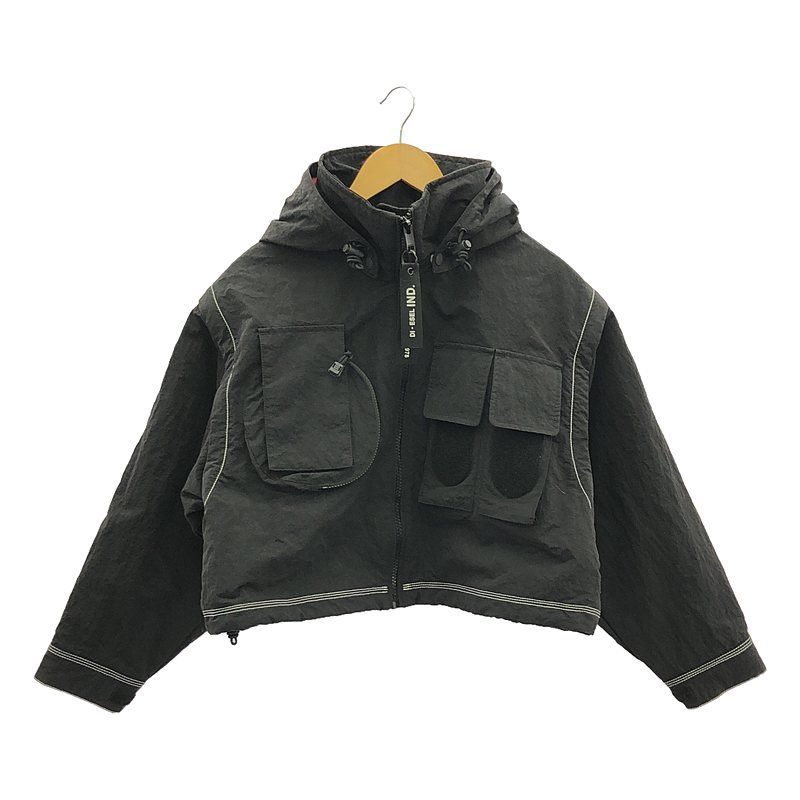 DIESEL / ディーゼル | G-LOVISA ナイロン ジャケット | XS | ブラック 