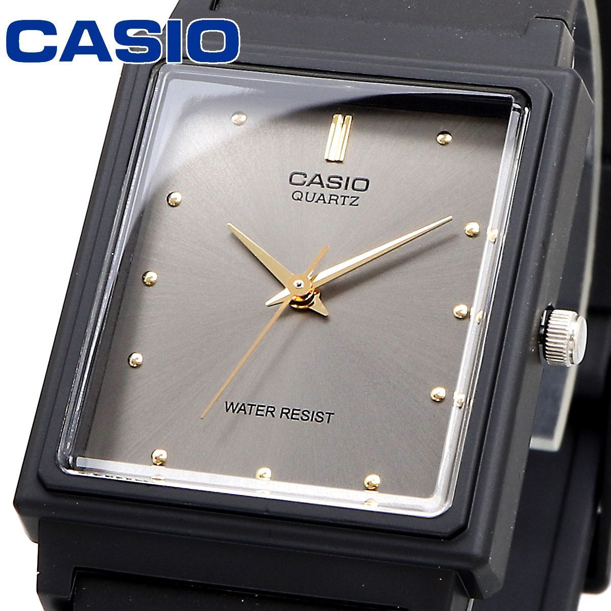 卓抜 カシオ CASIO レディース 腕時計 MQ38-1A ブラック