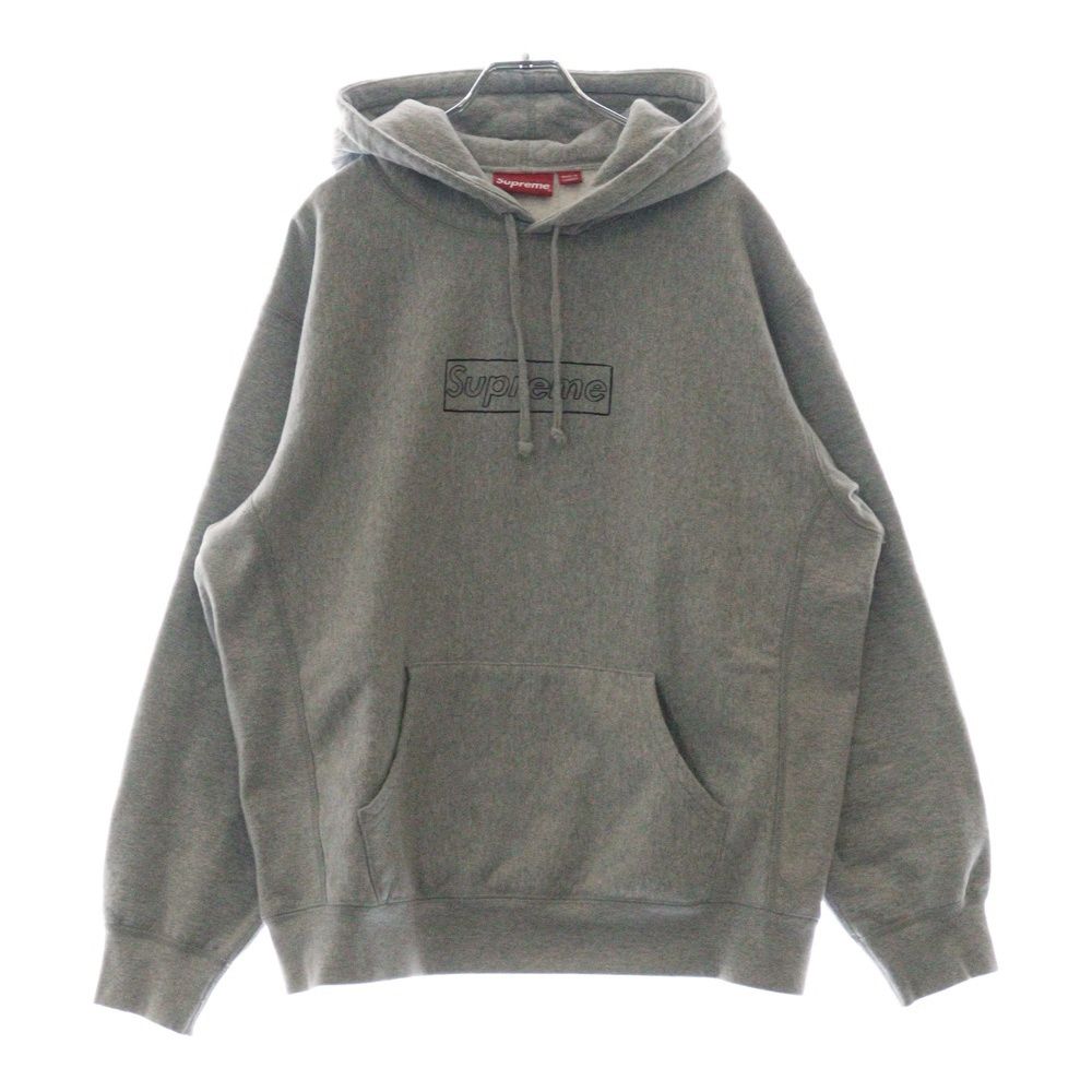 Supreme KAWS カウズ グレー パーカー 21ss week1