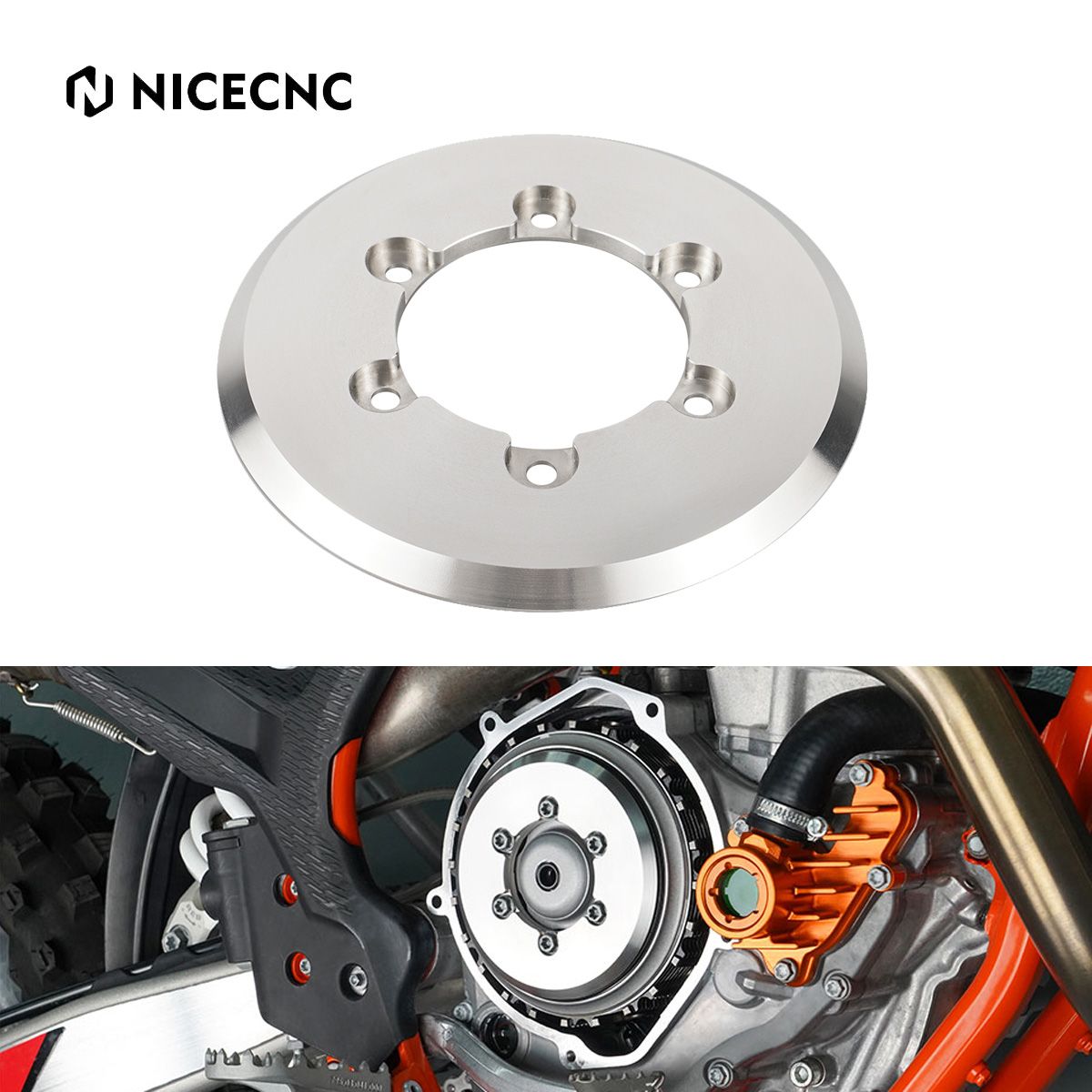【新品未使用】KTM クラッチキット 250/300 KTM Duke390/RC390 17-20年 レーシングクリアクラッチカバー