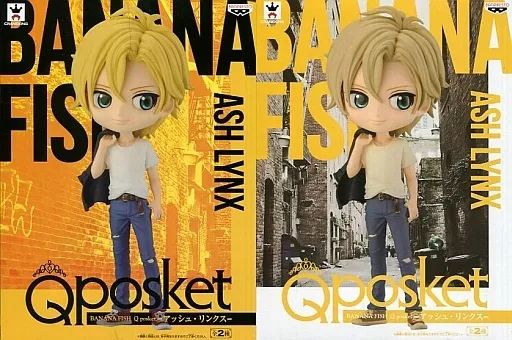 BANPRESTO - BANANA FISH Q posket アッシュリンクス 全2種セット Amazon | BANANA FISH Q posket アッシュ・リンクス フィギュア