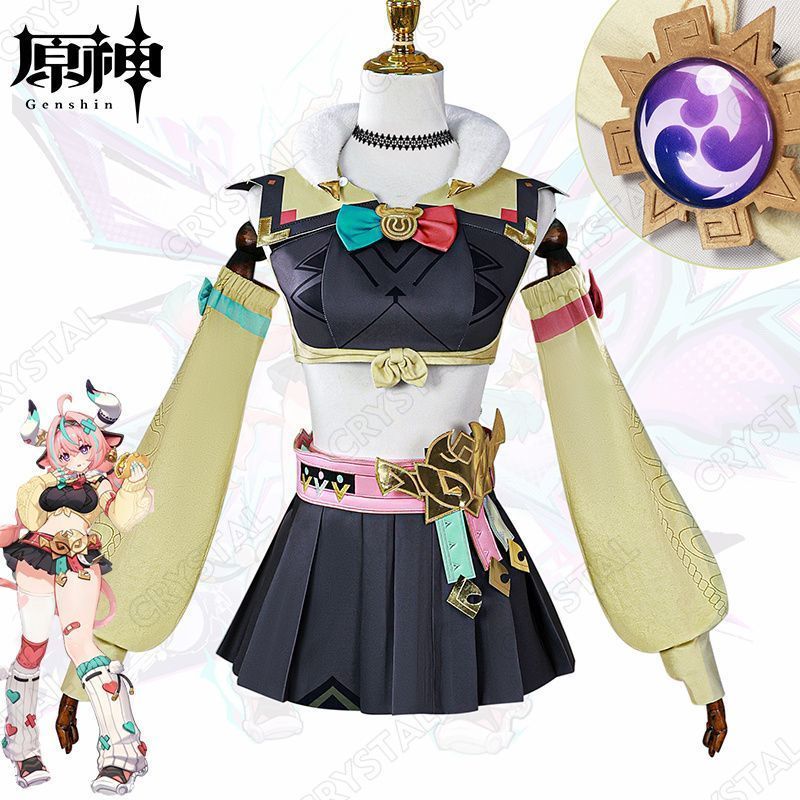 原神 Genshin ヴァレサ コスプレ衣装 原神 キャラ衣装 げんしん ヒロイン Varesa コスプレ衣装 コスチューム ハロウィン クリスマス 制服 大人 子供 cosplay イベント