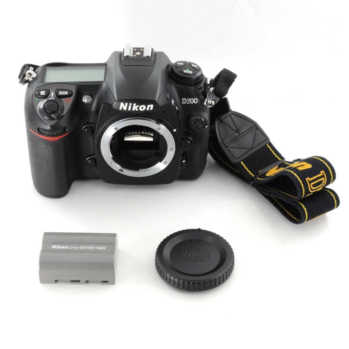 カメラ 【ニコン】Nikon D200 デジタル一眼レフカメラ + バッテリー