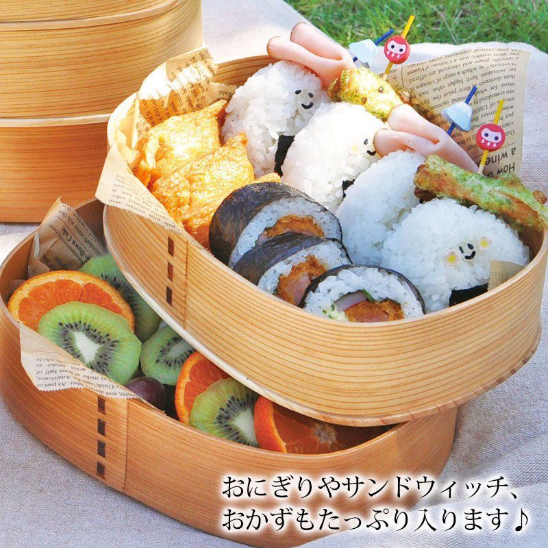 お弁当箱 曲げわっぱ重箱