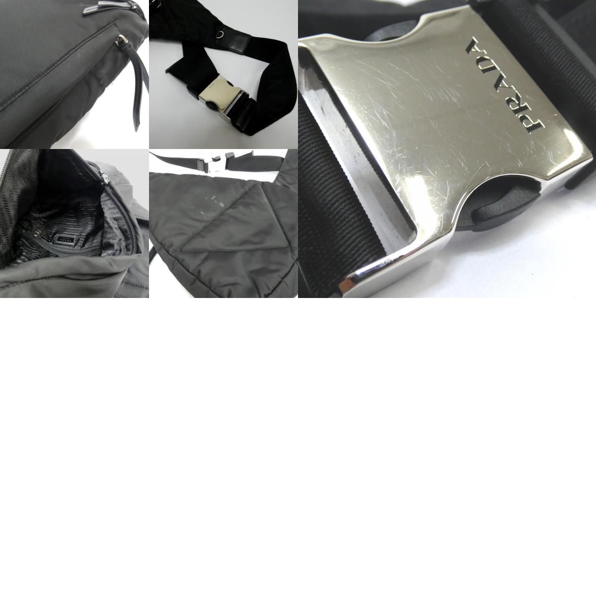 プラダ ボディバッグ 2VZ092 2DW3 OOO F0002 Dz778841 中古 Dz778841 プラダ ボディバッグ 2VZ092 2DW3 OOO F0002 メンズ PRADA
