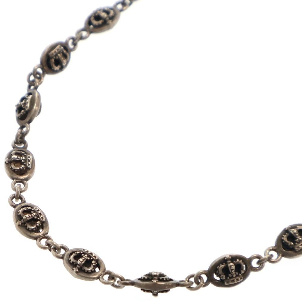 JUSTIN DAVIS QE2 Chain 50cm 王冠　クラウン　美品 Justin Davis ジャスティンデイビス QE2 クラウン チェーン