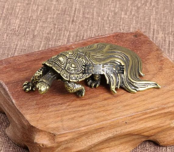 銅器 文房具 茶道具 カメツル 重厚 極細工 装飾品 工芸品 美術品 置物 銅 細工 茶道具 香道具 蓋置 置物 亀ツルハスカエル香挿 香座